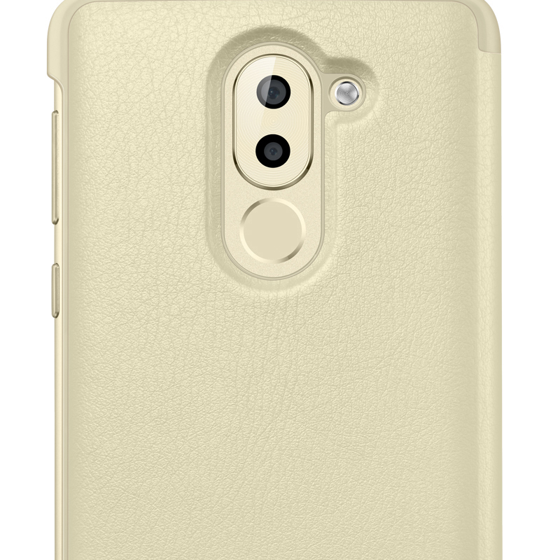 HUAWEI View, Bookcover, Honor, 6X, Gold