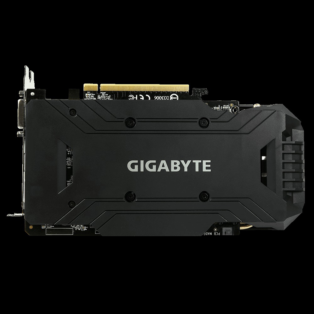 GIGABYTE GeForce® GTX 1060 WINDFORCE OC 6GB (GV-N1060WF2OC-6GD) (NVIDIA, Grafikkarte)