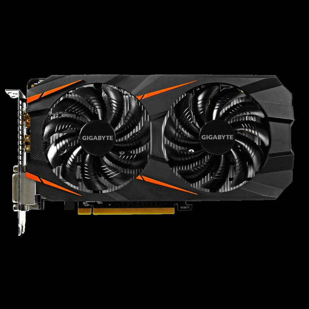 GIGABYTE GeForce® GTX 1060 WINDFORCE OC 6GB (GV-N1060WF2OC-6GD) (NVIDIA, Grafikkarte)