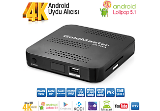 GOLDMASTER Ultra 4K Android Uydu Alıcısı