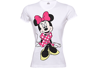 Minnie Mouse - Női rövid ujjú, fehér - M - póló