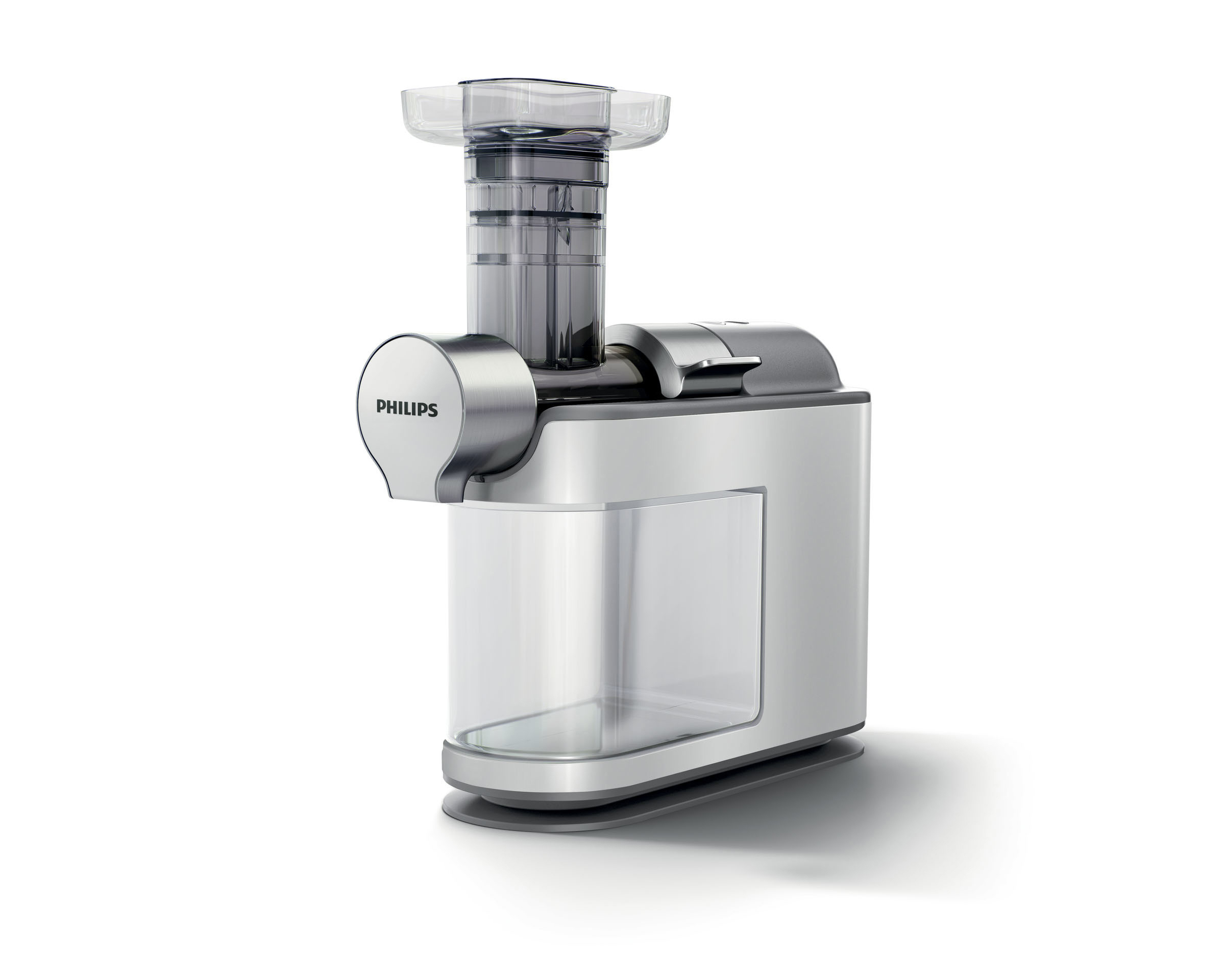 PHILIPS HR1945/80 Slow Juicer 200 Watt, Weiß/Grau