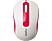 RAPOO M10Plus Trådlös datormus - Röd