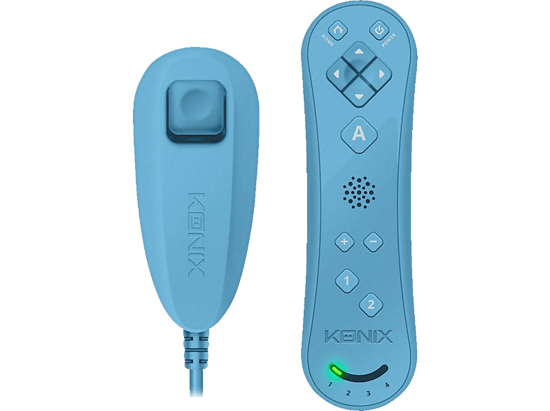 Nintendo Wii / Wii U Remote Fernbedienung / Controller Batterie Fach  Abdeckung Akku Fach Deckel Klappe Blau / Türkis