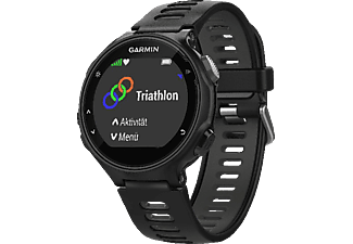 GARMIN Forerunner® 735XT - GPS Multisport Uhr (Schwarz/Grau)