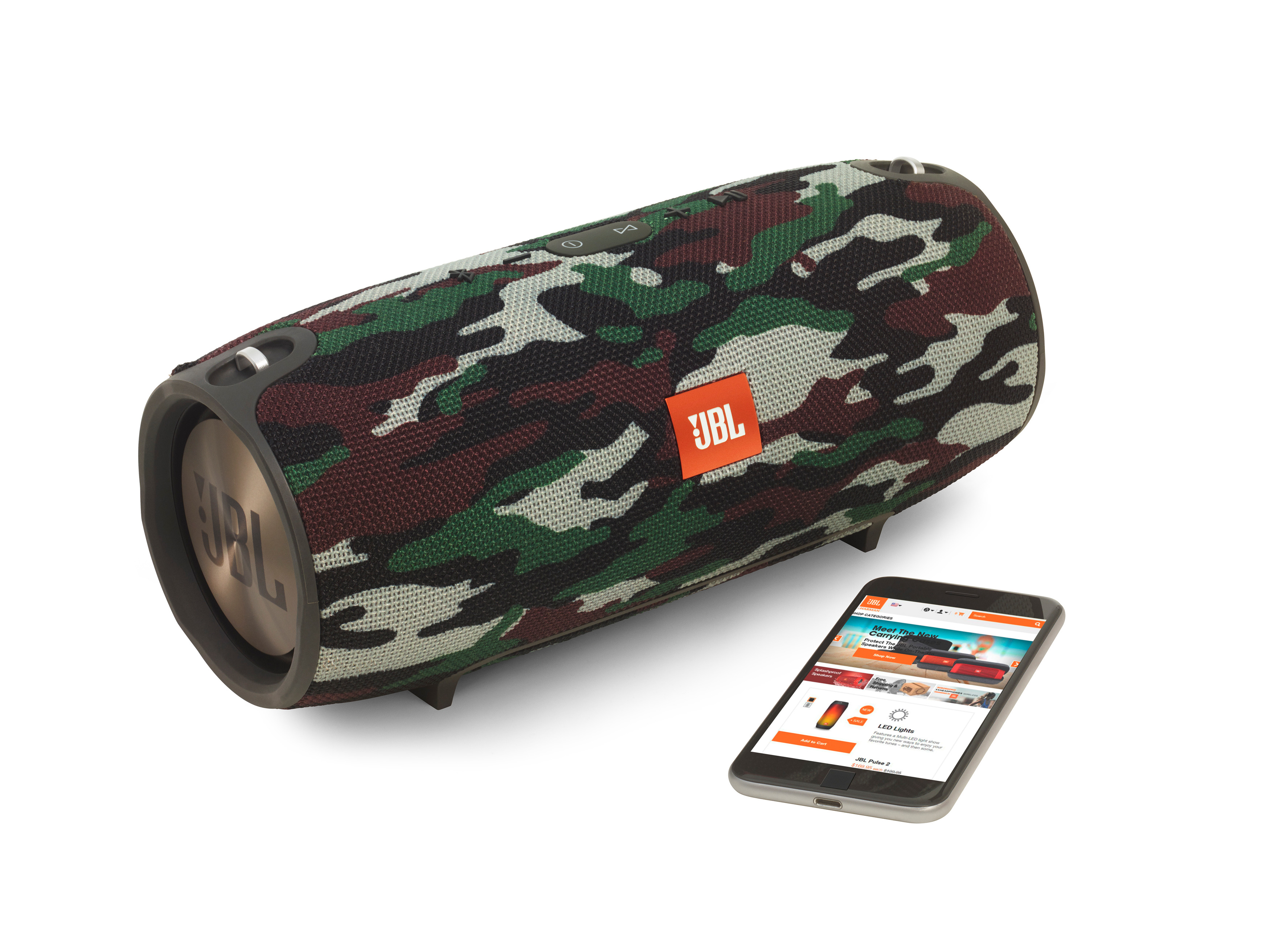 JBL Xtreme Special Edition Bluetooth Lautsprecher, Camouflage