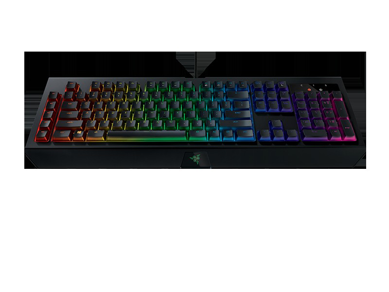 RAZER BlackWidow Chroma V2, Gaming Tastatur, Mechanisch, Razer Orange, kabelgebunden, Schwarz