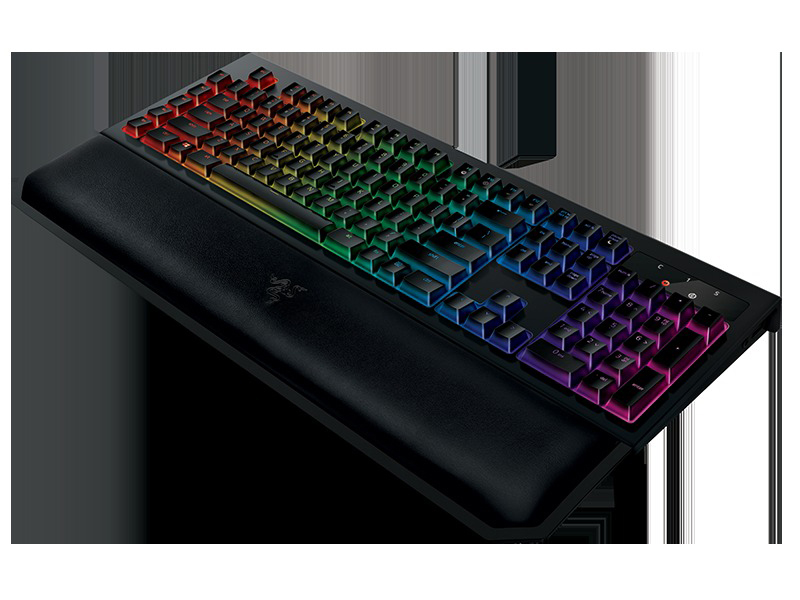 RAZER BlackWidow Chroma V2, Gaming Tastatur, Mechanisch, Razer Orange, kabelgebunden, Schwarz