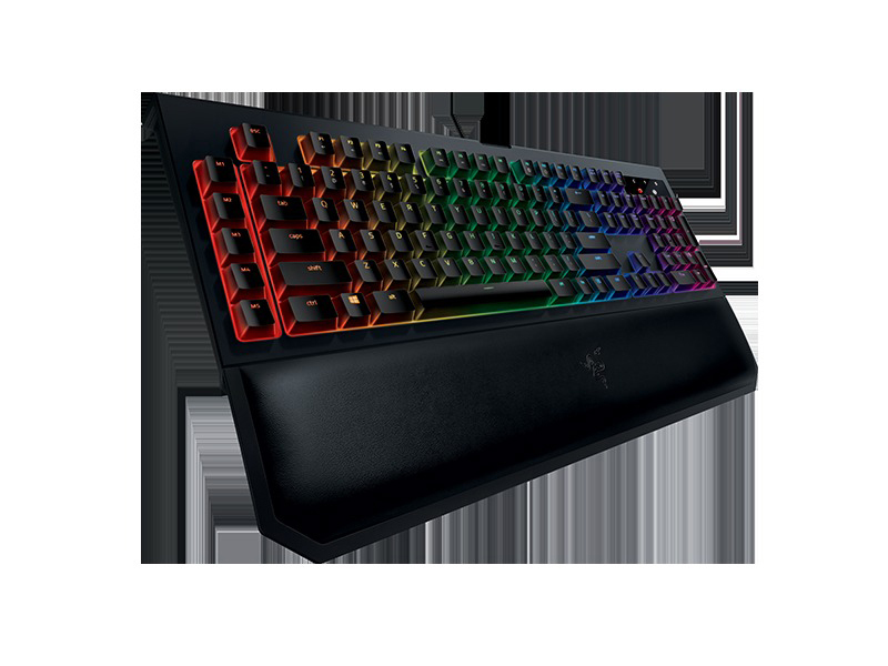 RAZER BlackWidow Chroma V2, Gaming Tastatur, Mechanisch, Razer Orange, kabelgebunden, Schwarz
