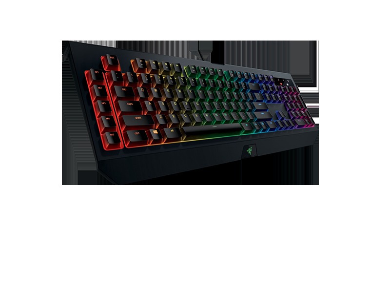 RAZER BlackWidow Chroma V2, Gaming Tastatur, Mechanisch, Razer Orange, kabelgebunden, Schwarz