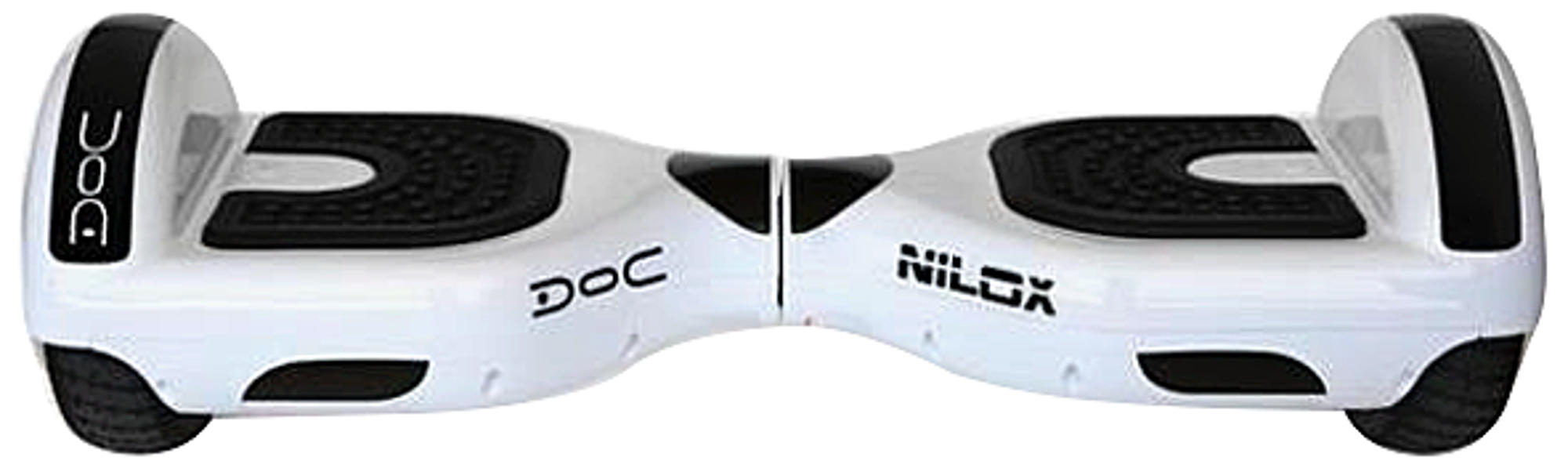 Hoverboard - Nilox Doc HoverboardWhite 6.5 + Bolsa, Luces Leds, Blanco