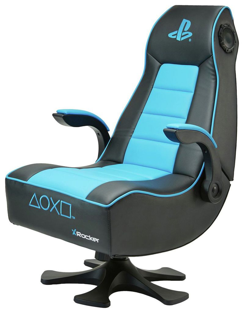 XROCKER Infinity Gaming Chair Playstation Design