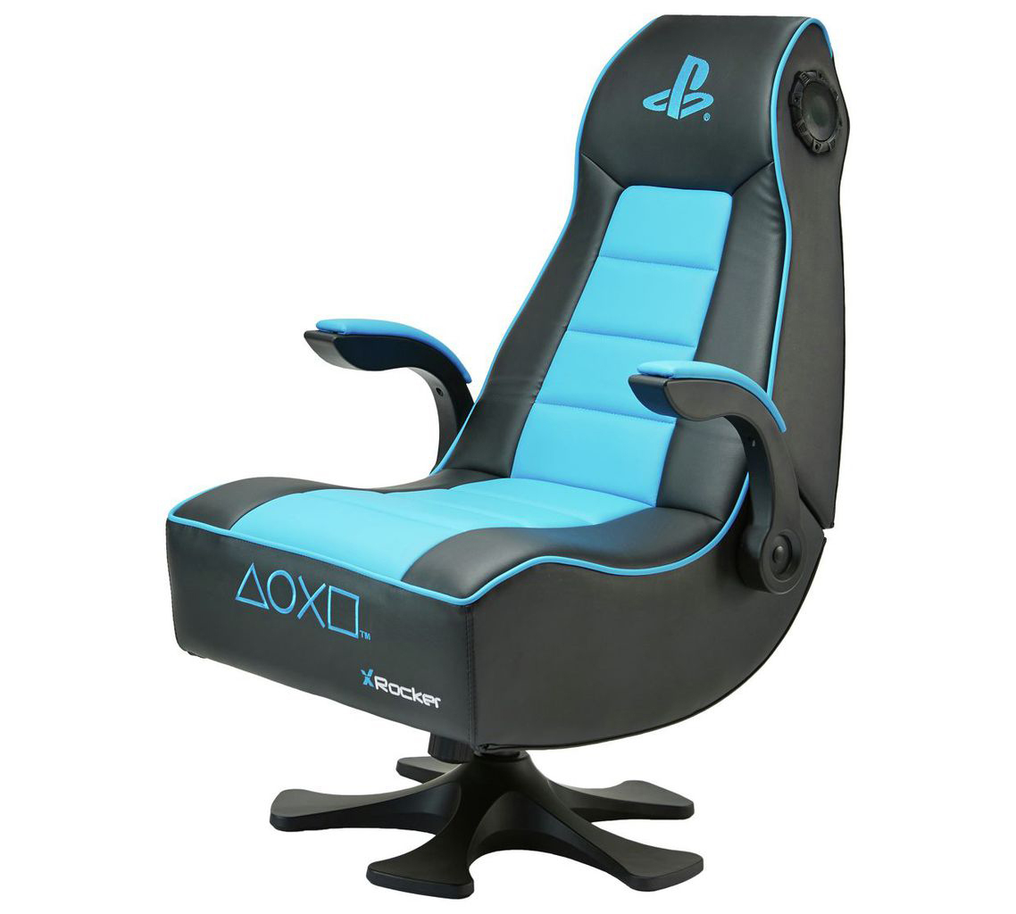 XROCKER Infinity Gaming Chair Playstation Design