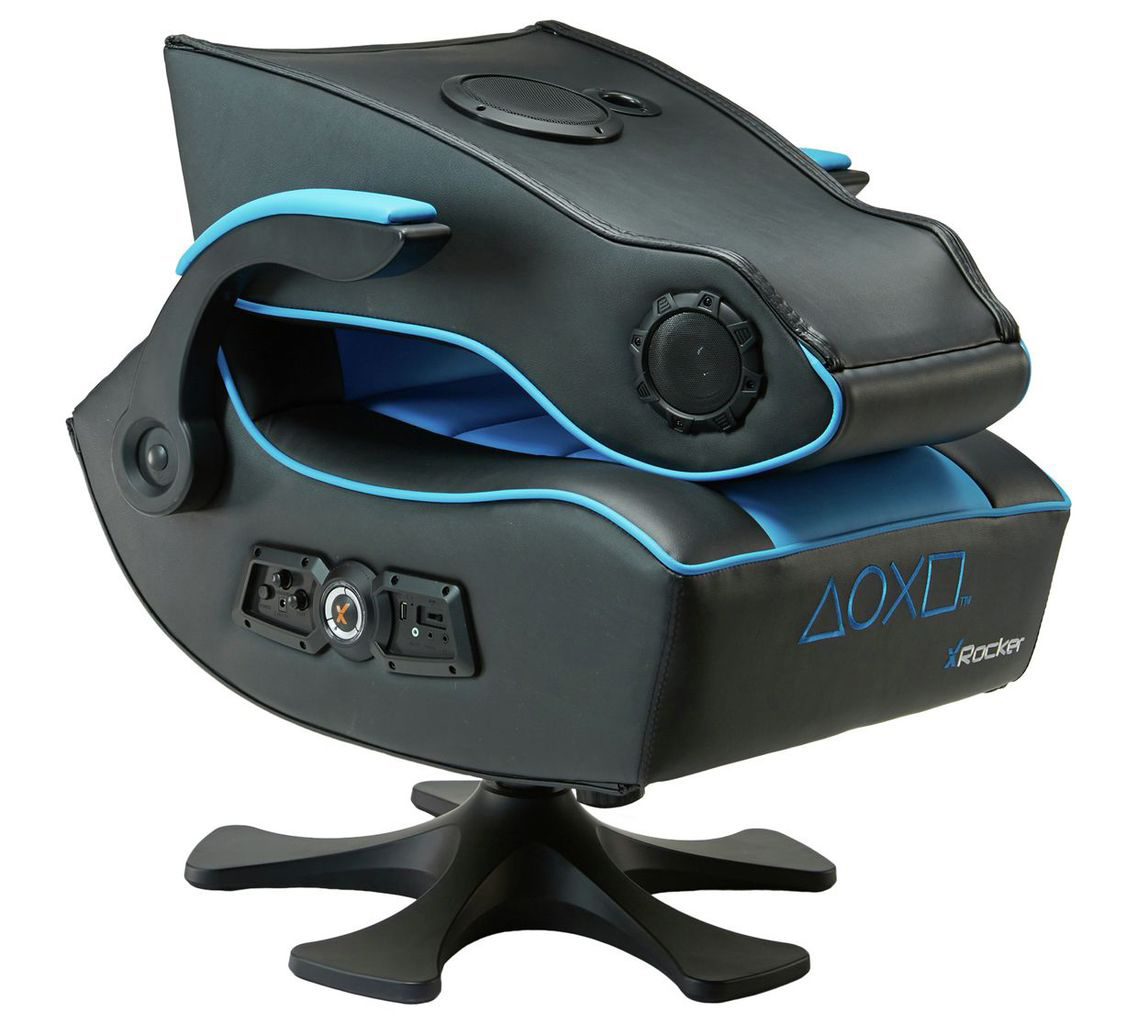 XROCKER Infinity Gaming Chair Playstation Design