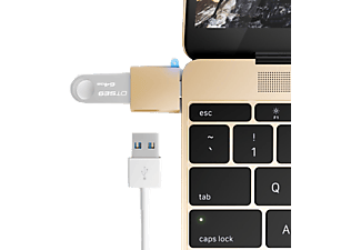SATECHI Type-C USB Adapter. Förvandla din 12-tums Mac USB Type-C port till en USB 3.0 port