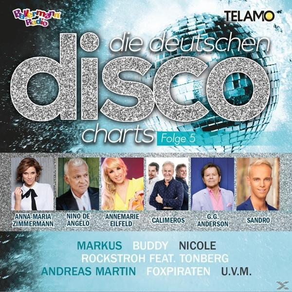 (CD) Charts Disco VARIOUS - Deutschen - Die 5 Folge