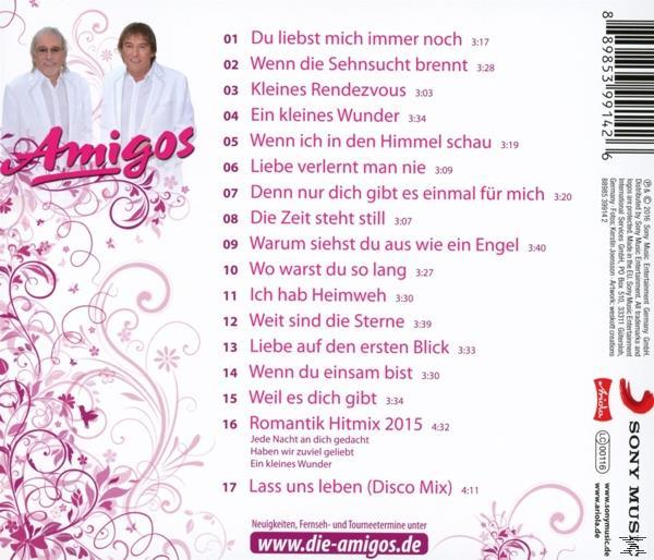 CD-Cover. Zwei Männer. Text und Blumendesign. Die Rückseite hat die Titelliste und das Sony Music-Logo.