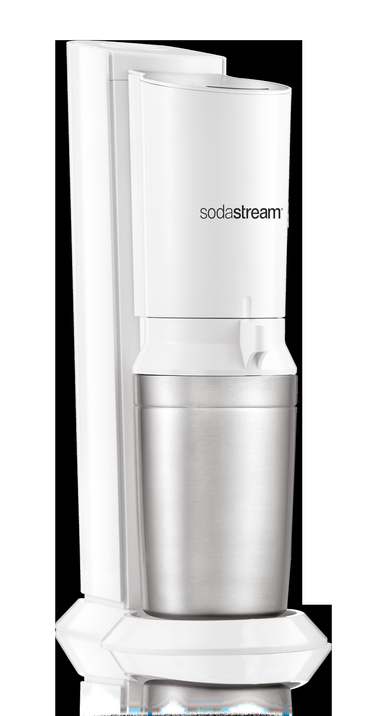 SODASTREAM 121651149 Crystal 2.0 Wassersprudler Weiß