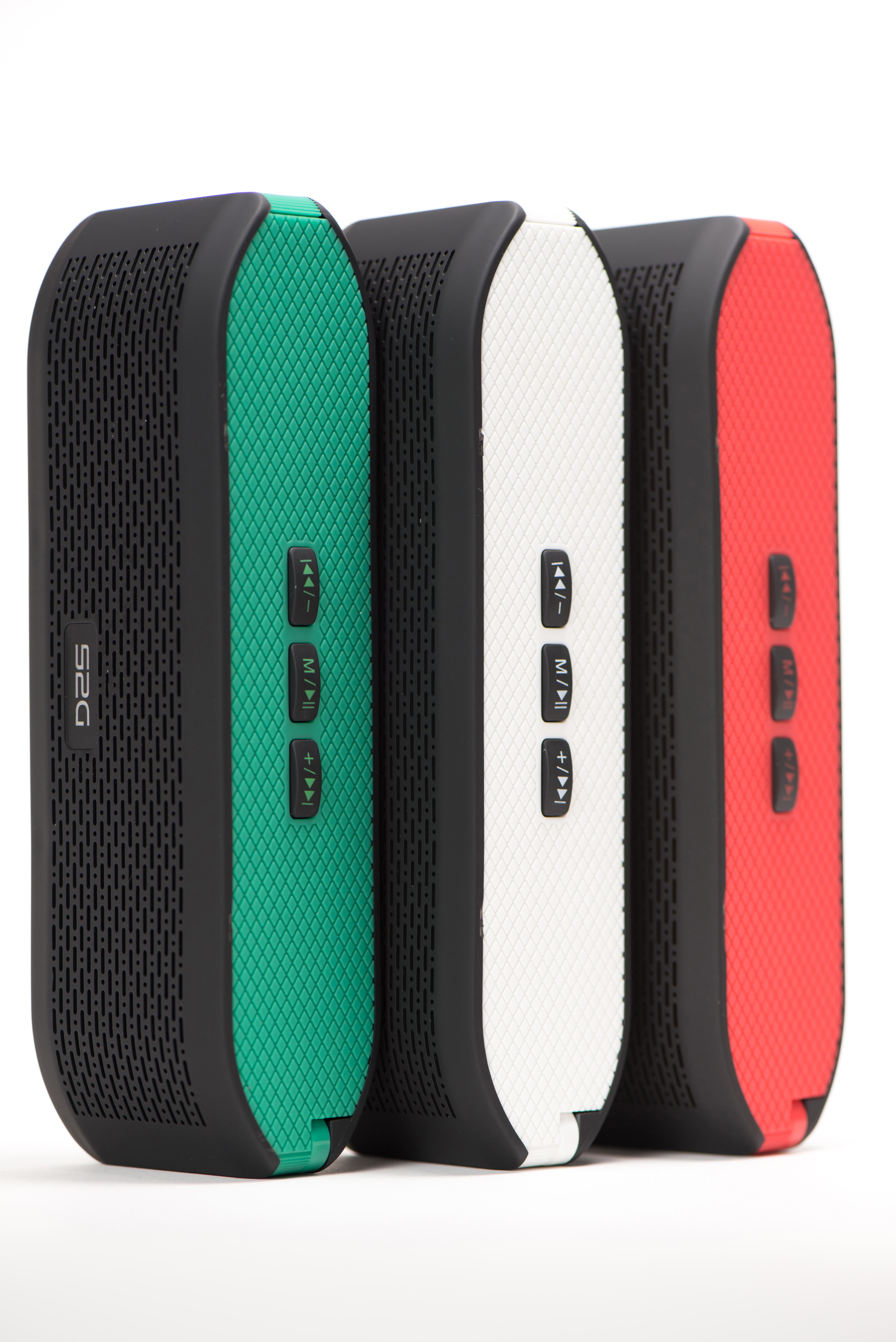 SOUND2GO 10121 Fresh Bluetooth Lautsprecher, Schwarz/Grün