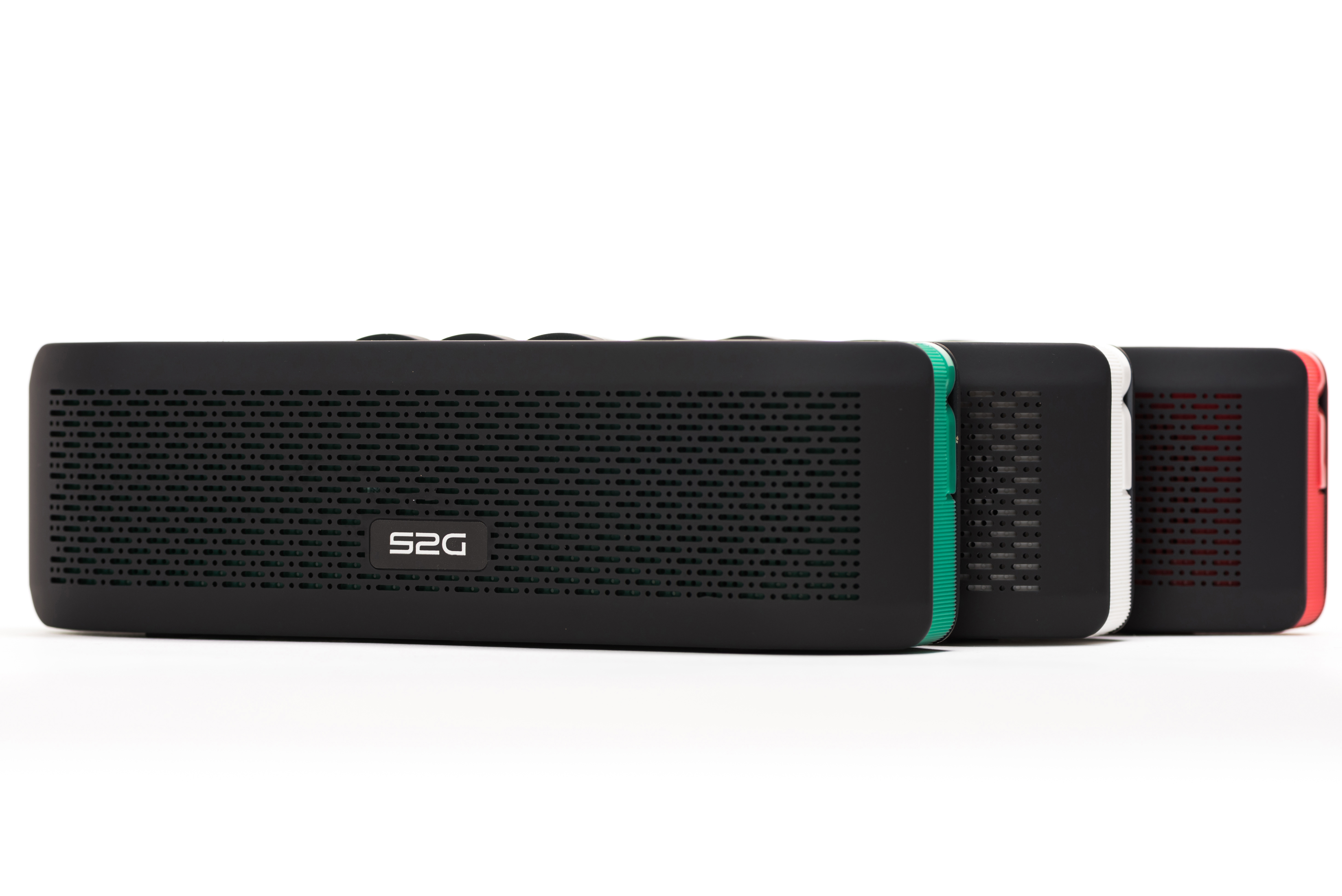 SOUND2GO 10122 Fresh Bluetooth Lautsprecher, Schwarz/Weiß