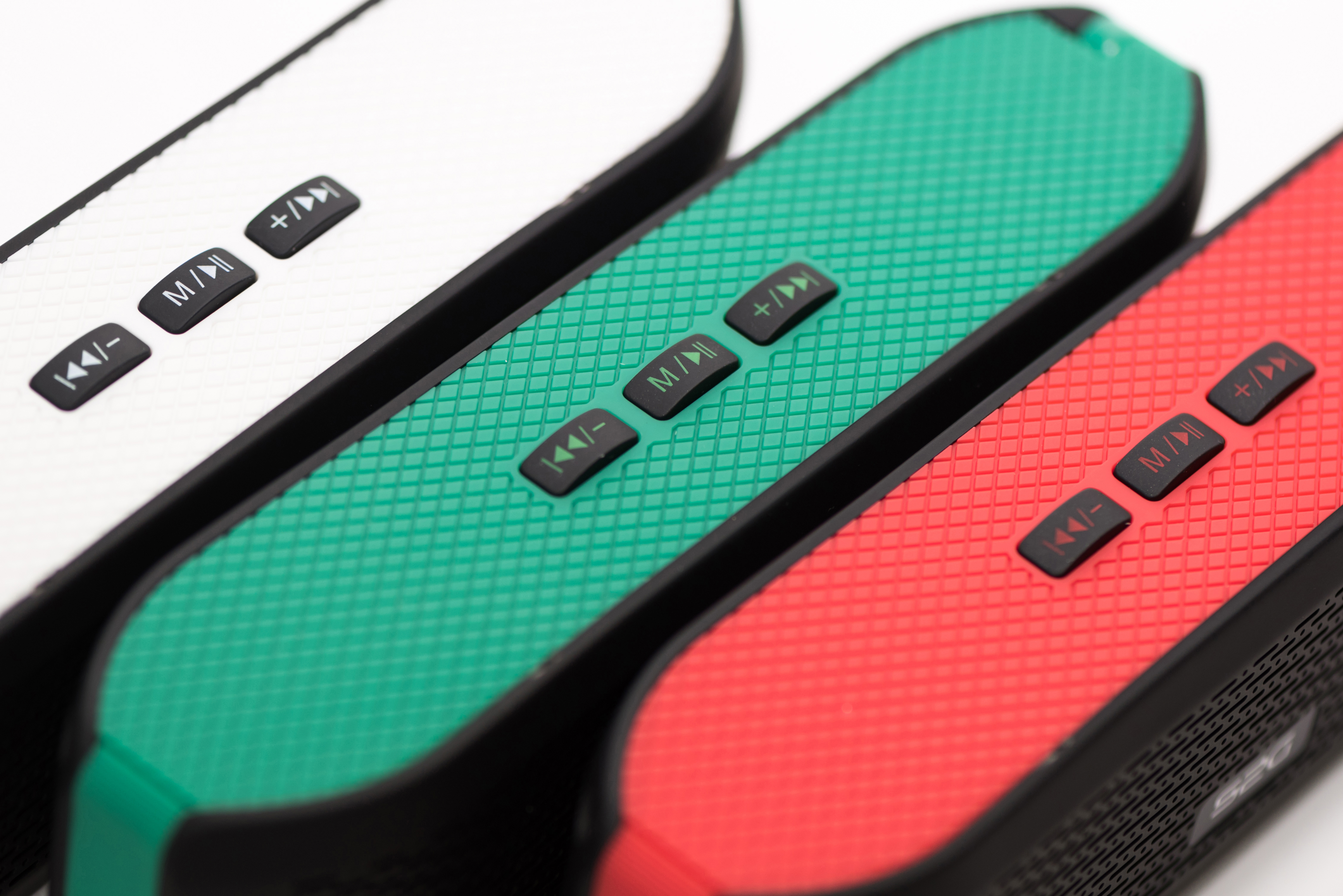 SOUND2GO 10122 Fresh Bluetooth Lautsprecher, Schwarz/Weiß