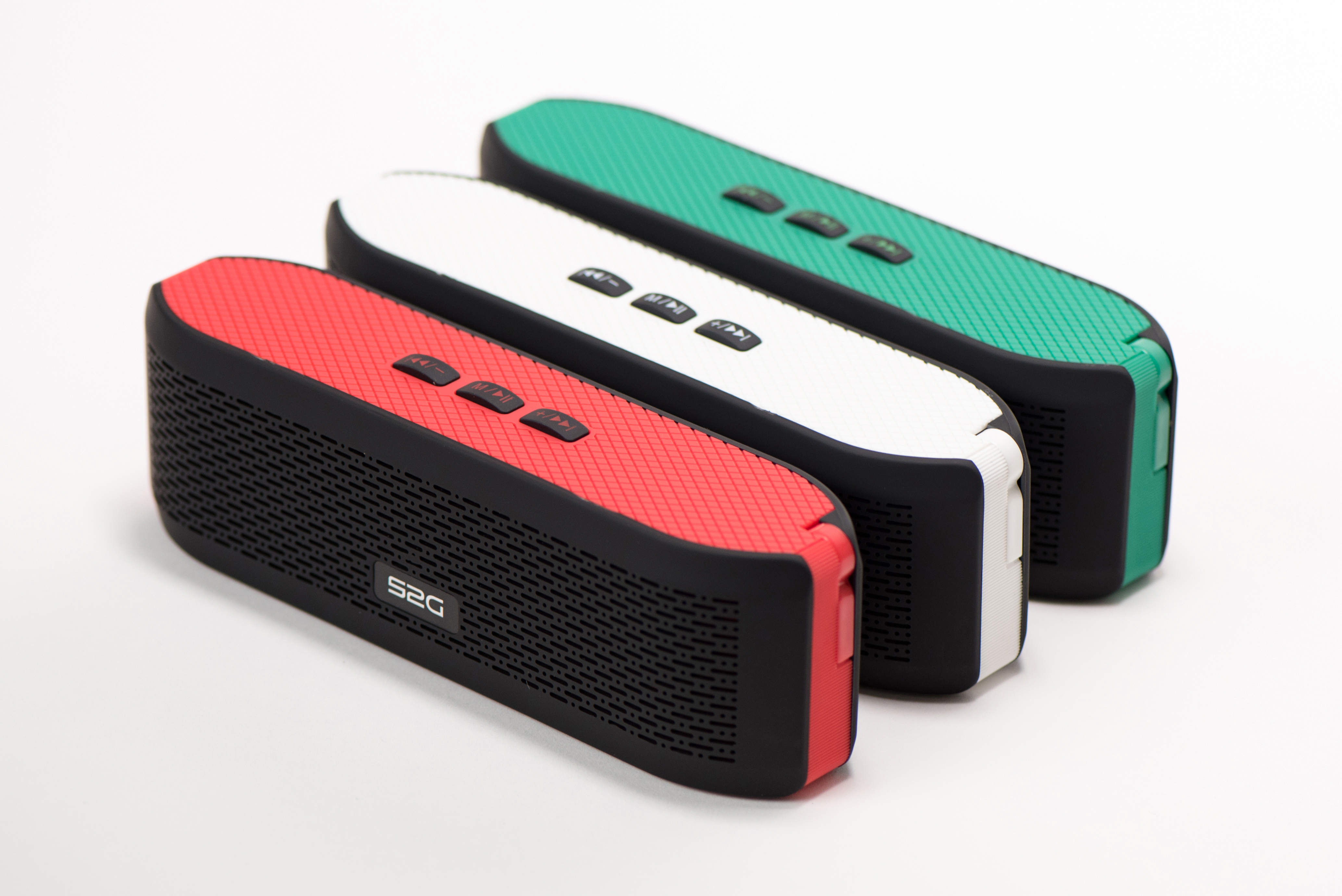SOUND2GO 10122 Fresh Bluetooth Lautsprecher, Schwarz/Weiß
