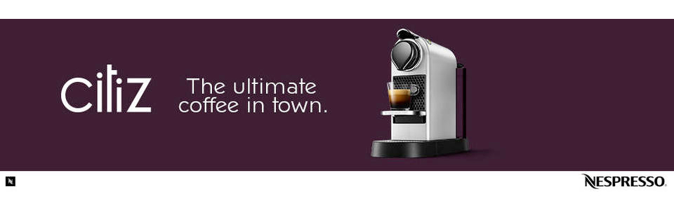 KRUPS Nespresso Kaffeemaschine CitiZ & Milk XN 760B Silber Nespresso-Kaffeemaschine Silber