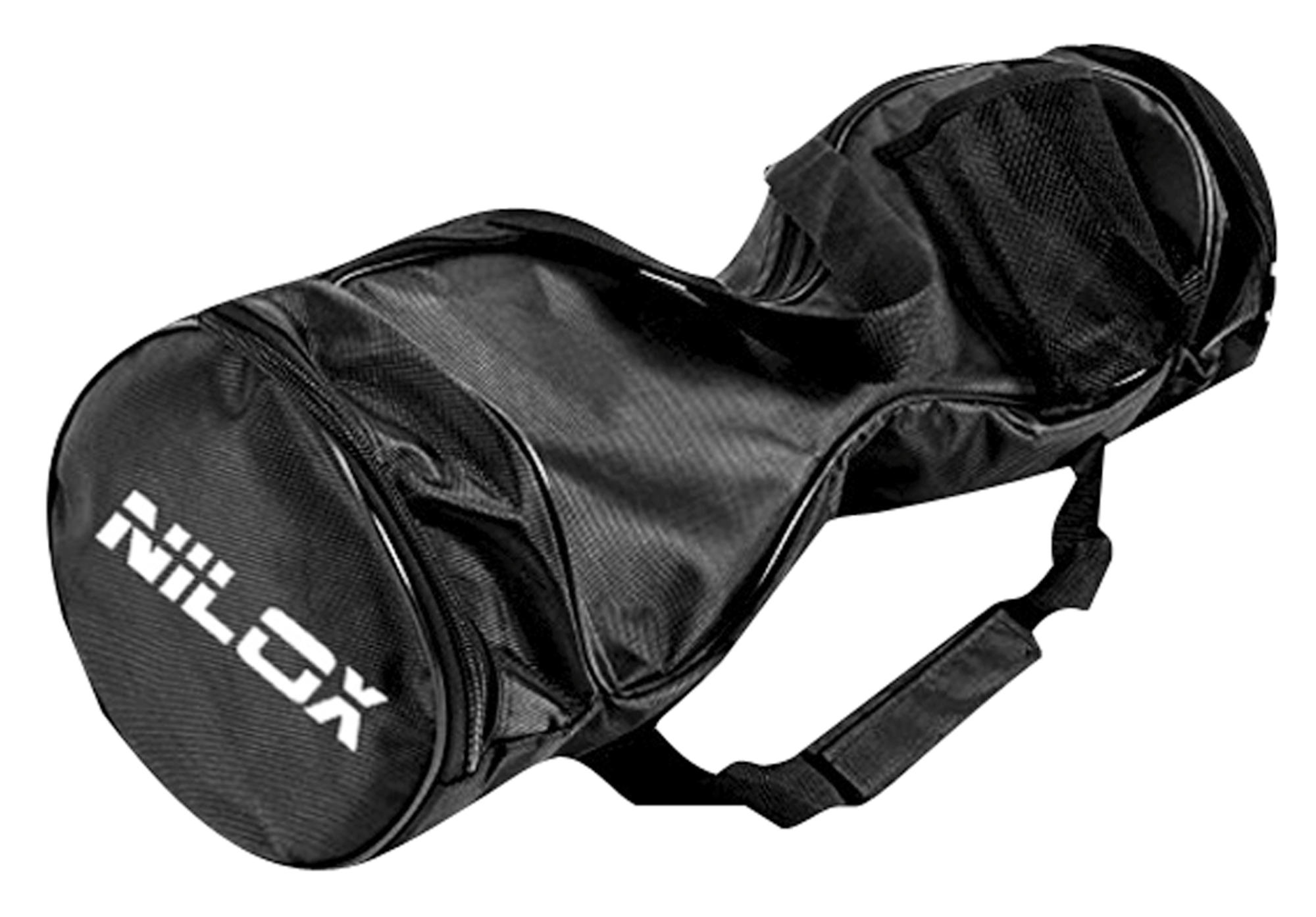 Hoverboard - Nilox Doc Hoverboard BLACK 6.5 + BOLSA, Luces Leds, Negro