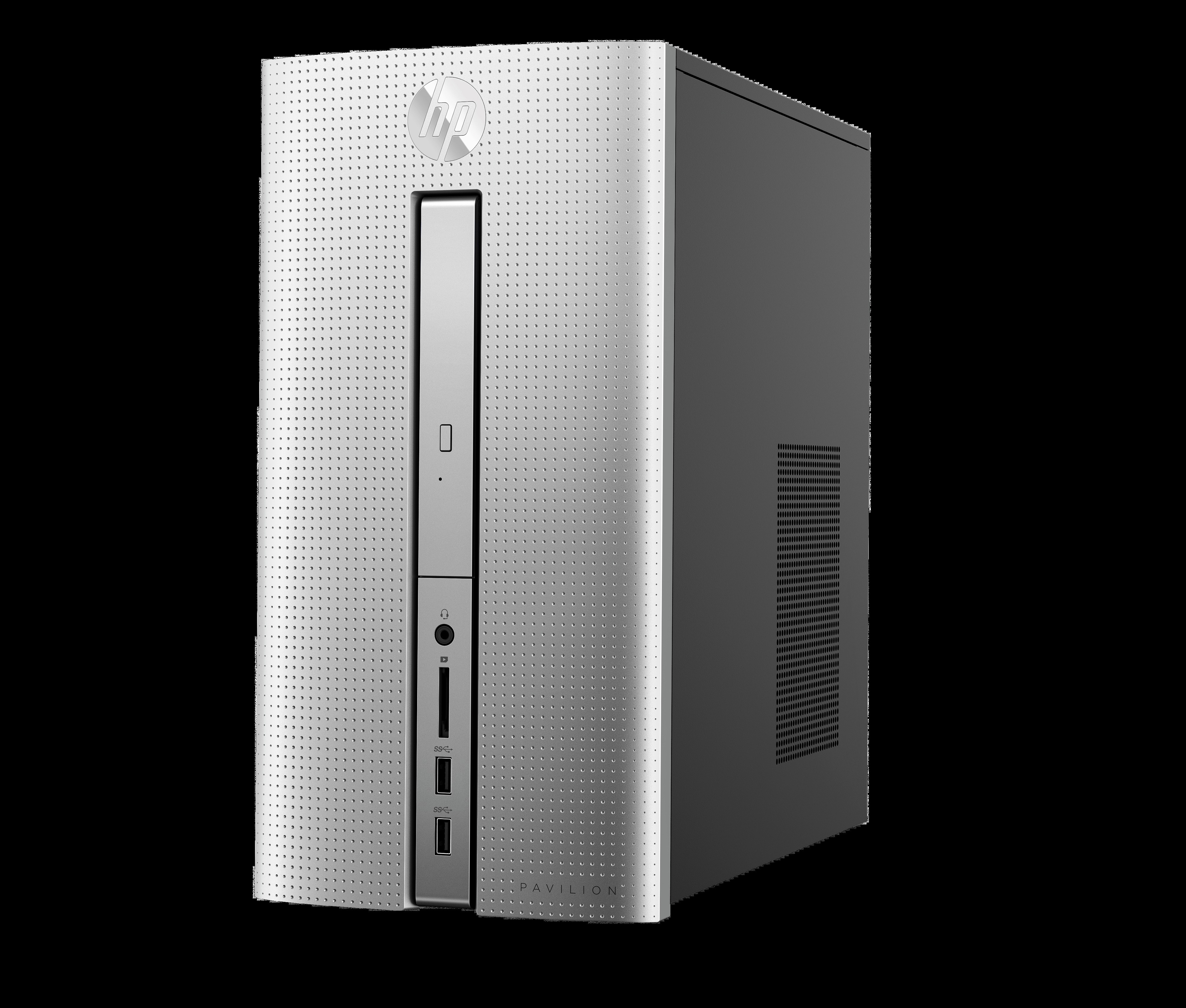 HP Pavilion Desktop PC 570-p005ng - Intel® Pentium® G4560 - 4 GB - 256 GB - AMD Radeon™ R5 Graphics - Windows 10 Home (64 Bit)