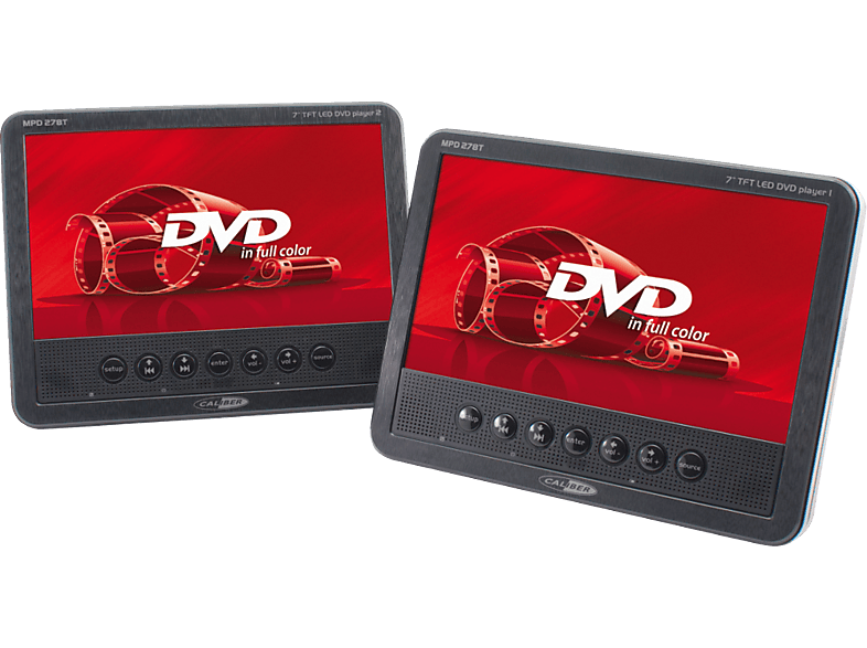 CALIBER Draagbare DVD-speler 7'' Duo (MPD278T)