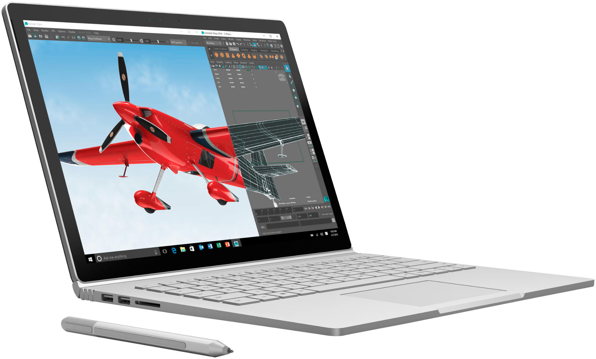 MICROSOFT Surface Book - 13,5 Zoll - Intel® Core™ i5 i5-6300U - 8 GB - 128 GB - Intel® HD Graphics - Windows 10 Pro (32 bit)