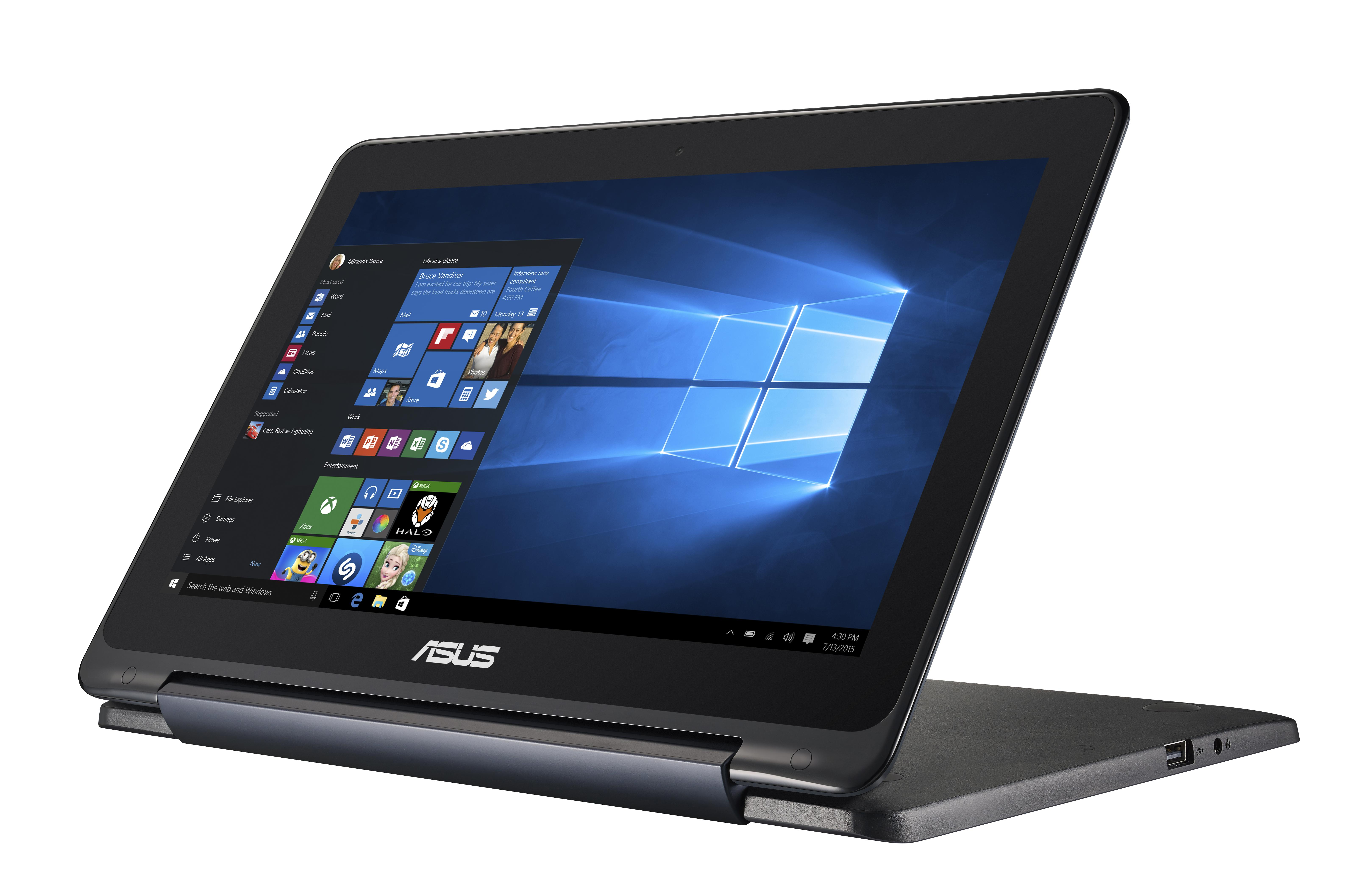 ASUS TP200SA-FV0110T 11.6" Dokunmatik Ekran Intel Celeron N3050 1.6 GHz 4GB 32GB Windows 10 Laptop