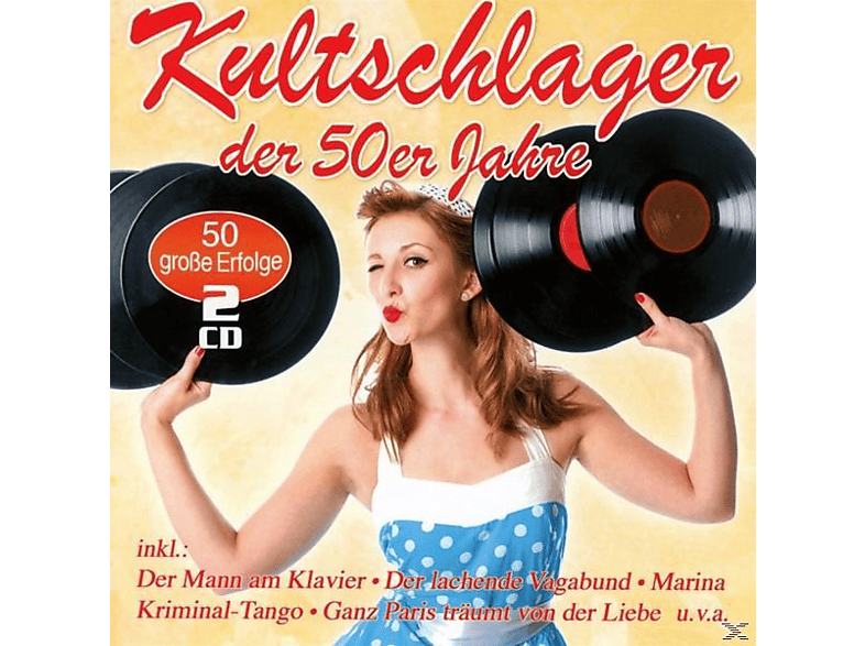 VARIOUS - Kultschlager der 50er (CD) - Jahre