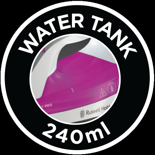 RUSSELL HOBBS 23591-56 Light and Easy Pro Dampfbügeleisen (2600 Watt, Keramik)