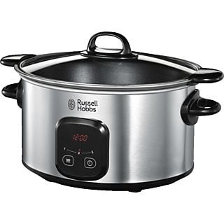 RUSSELL HOBBS MaxiCook - Pentola a cottura lenta sauté (Acciaio inox/Nero)