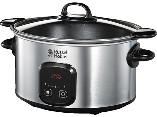 RUSSELL HOBBS MaxiCook - Pentola a cottura lenta sauté (Acciaio inox/Nero)