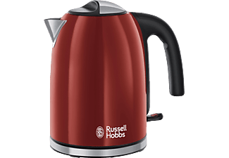 RUSSELL HOBBS Colours Plus+ - Wasserkocher (1.7 l, Flame Red)