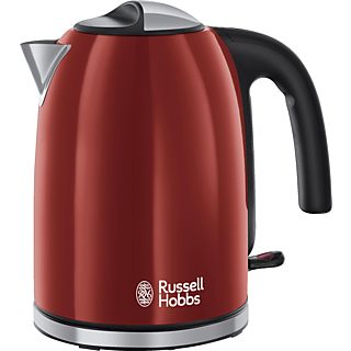 RUSSELL HOBBS Colours Plus+ - Wasserkocher (, Flame Red)