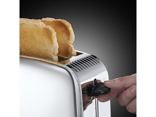 RUSSELL HOBBS Chester - Grille-pain (Acier inoxydable/Noir)
