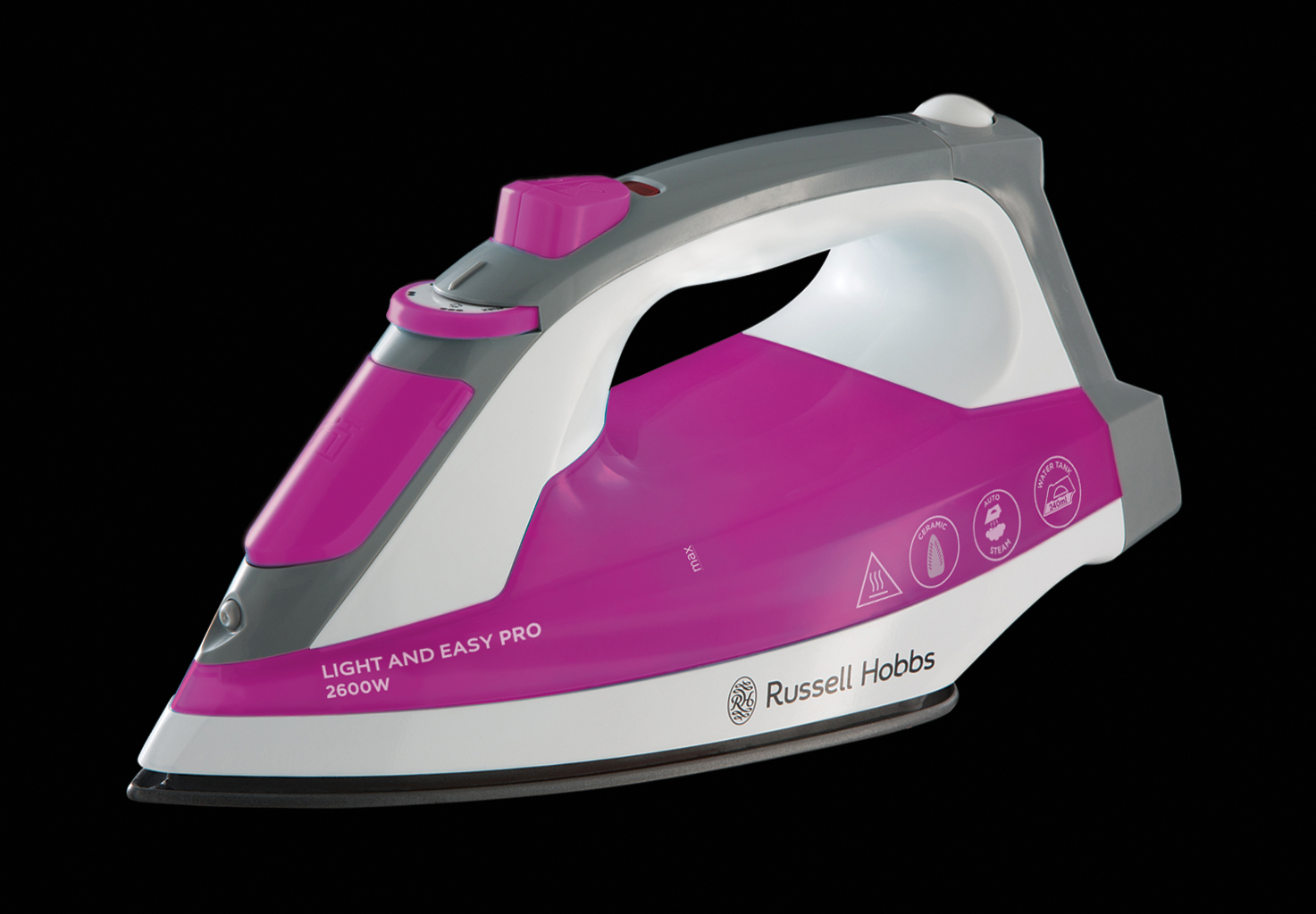 RUSSELL HOBBS 23591-56 Light and Easy Pro Dampfbügeleisen (2600 Watt, Keramik)