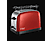 RUSSELL HOBBS Hobbs Colours Plus Flame Red - Toaster (Rot/Edelstahl/Schwarz)