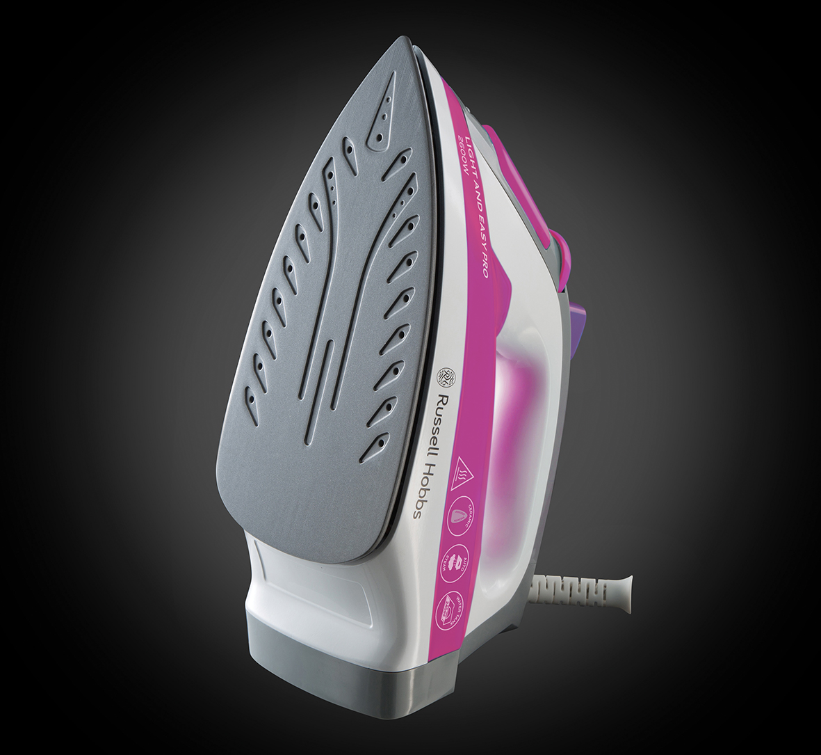 RUSSELL HOBBS 23591-56 Light and Easy Pro Dampfbügeleisen (2600 Watt, Keramik)