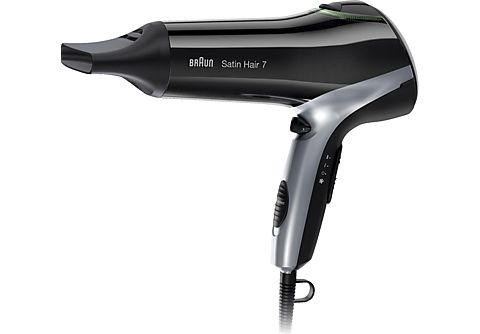 BRAUN Satin Hair 7 HD 710 mit IONTEC Haartrockner Schwarz (2200 Watt)  Haartrockner kaufen | SATURN
