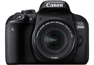 CANON EOS 800D + EF-S 18-55 mm IS STM fekete Kit