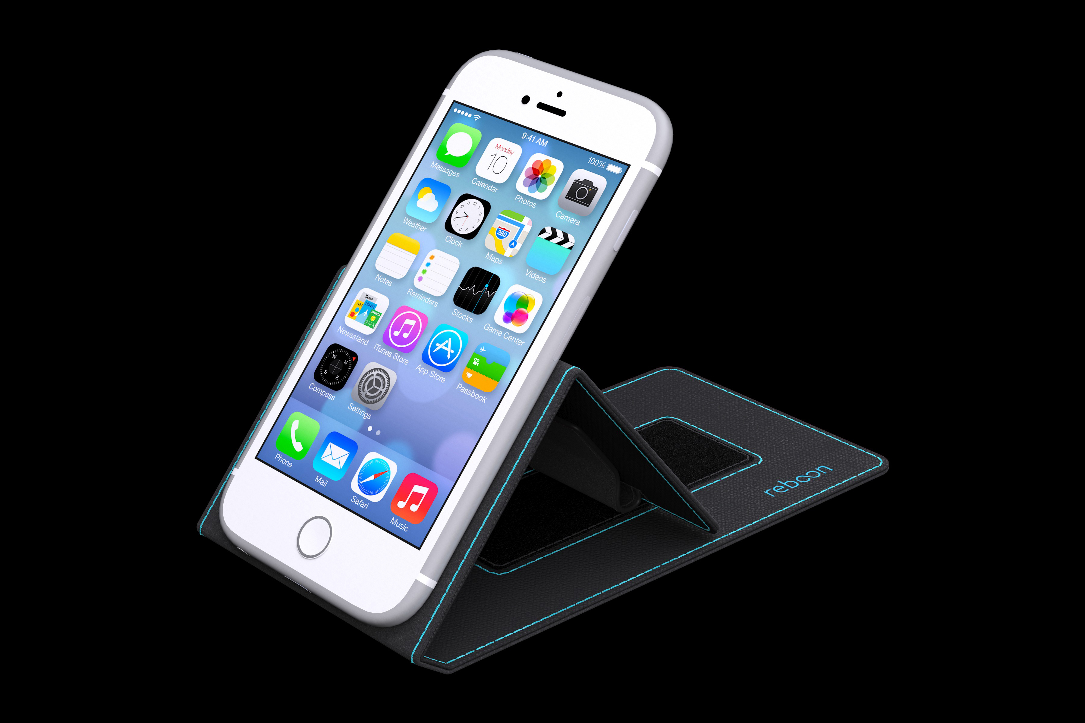REBOON boonflip XS2, Bookcover, Universal, Universal, Schwarz