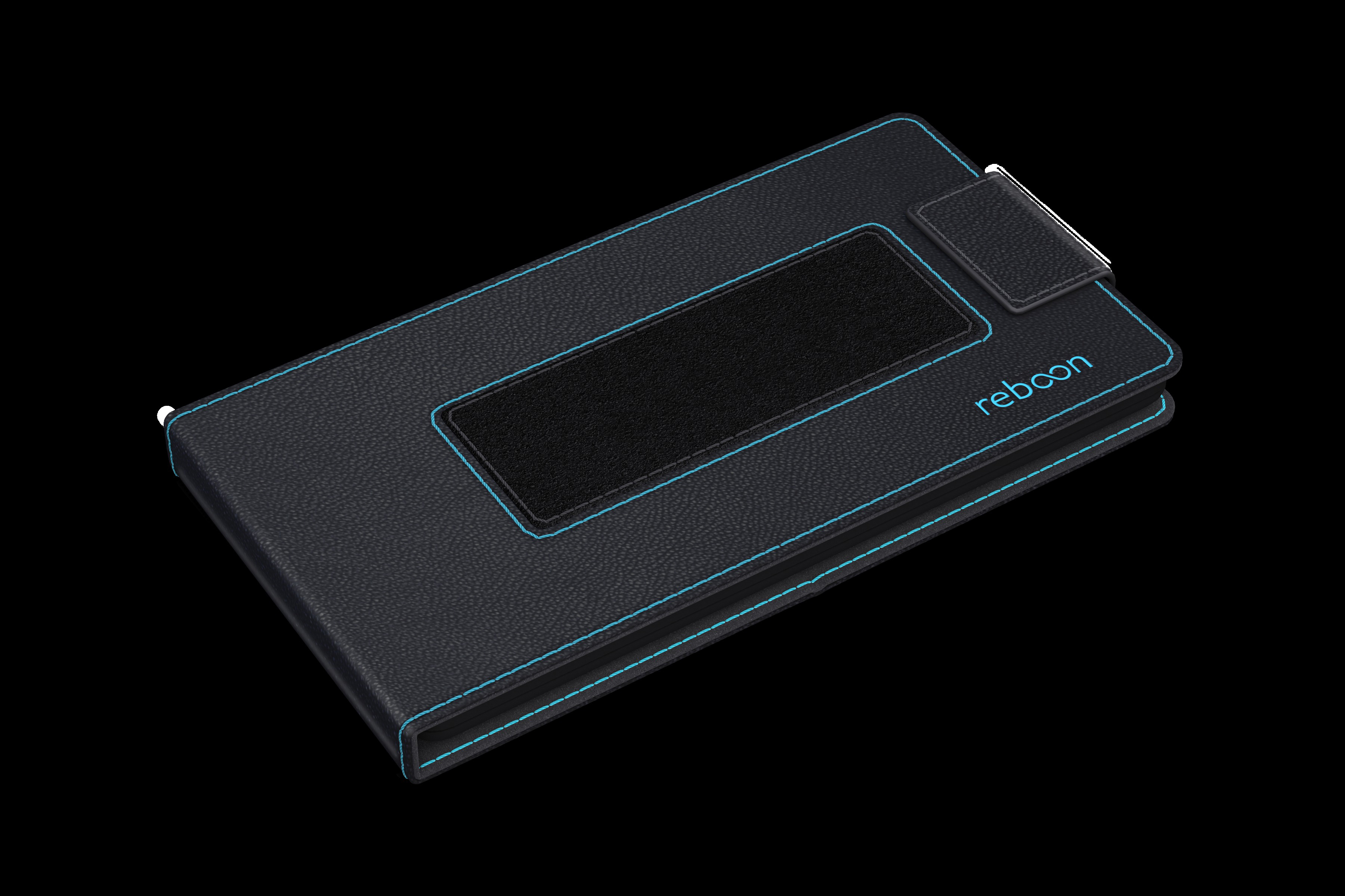 REBOON boonflip XS4, Bookcover, Universal, Universal, Schwarz