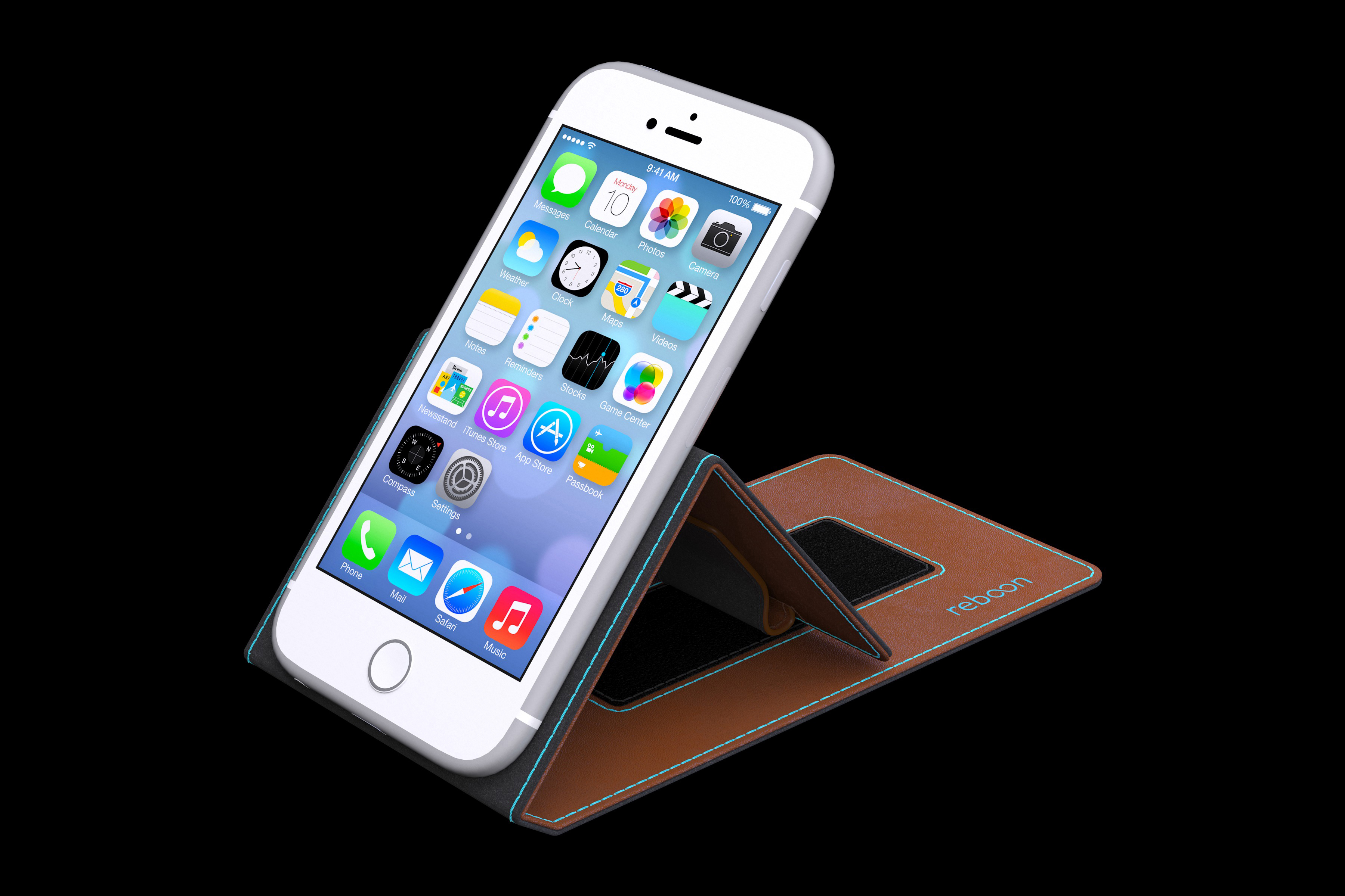 REBOON boonflip XS4, Bookcover, Universal, Universal, Braun
