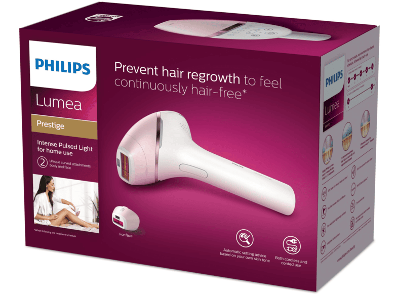 Philips Lumea Prestige Bri950 00 Ipl Haarentfernungsgerat Kaufen Mediamarkt