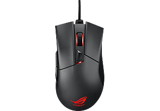 ASUS 90MP00R0-B0UA00 - souris, à fil, 12000 dpi, Noir