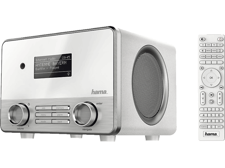 Radio Mit Fernbedienung Weiß